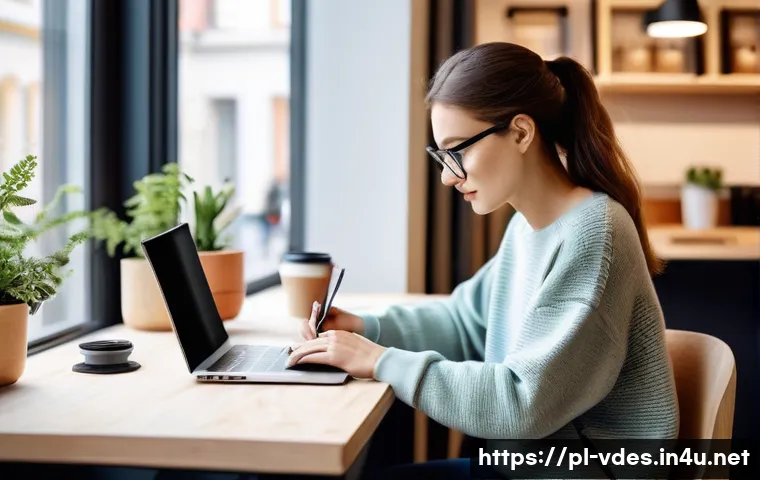 시각디자인 자격증으로 가능한 직업 - **Prompt:** A young, diverse female graphic designer in a bright, modern co-working space in Warsaw,...