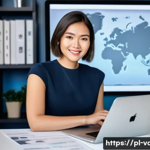 Home 25 시각디자인 국제 자격증 소개 - **Prompt 1: Global Design Opportunity**
"A modern, diverse graphic designer, perhaps in their la...