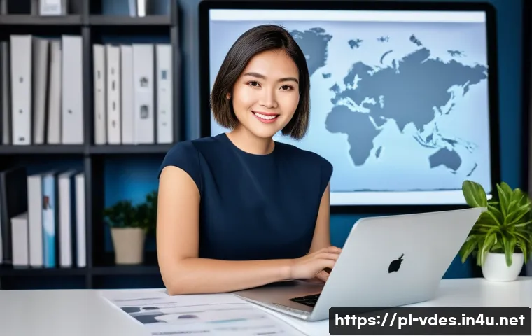 시각디자인 국제 자격증 소개 - **Prompt 1: Global Design Opportunity**
"A modern, diverse graphic designer, perhaps in their la...