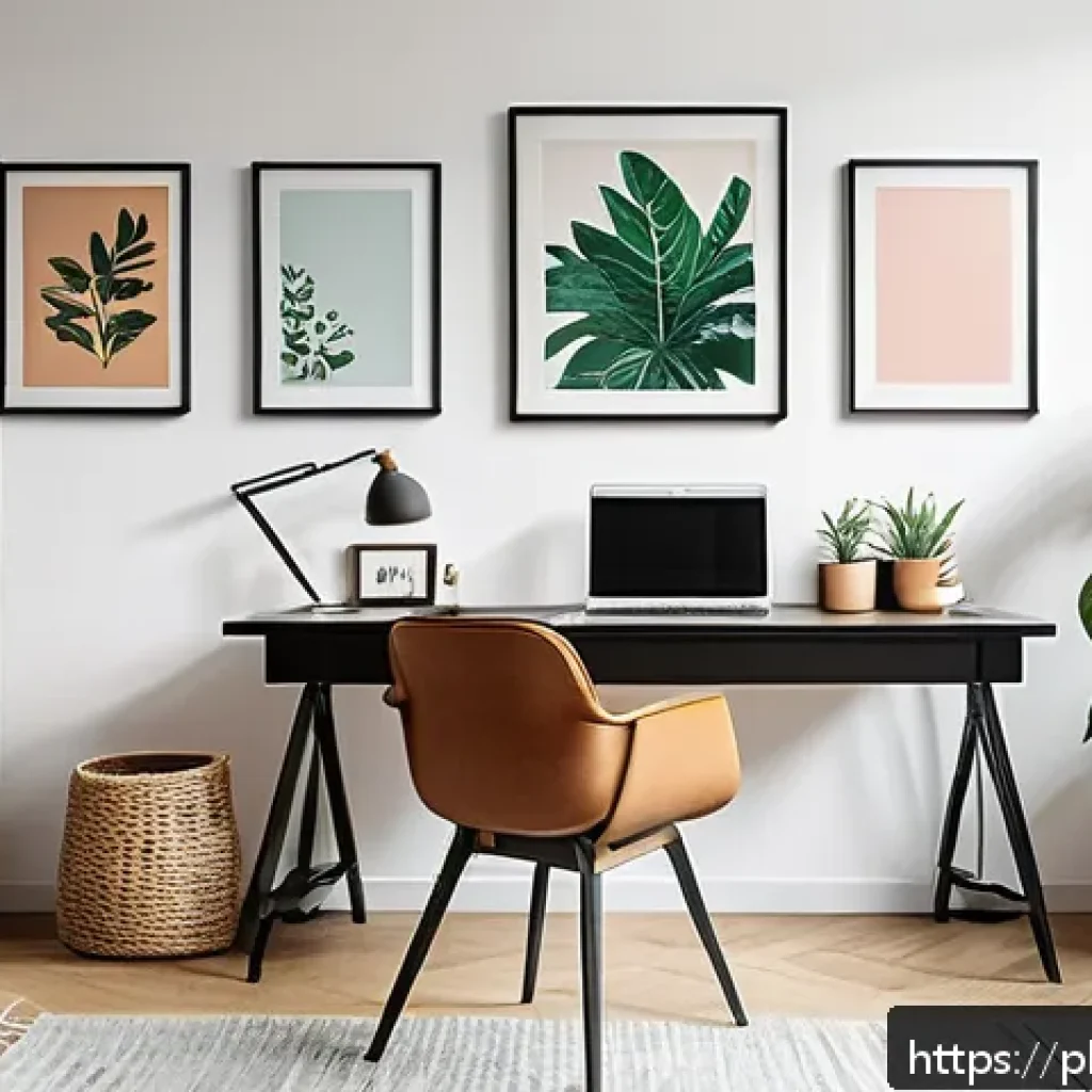 시각디자인 분야 최신 도구 - A modern graphic designer’s workspace featuring multiple digital devices displaying collaborative de...