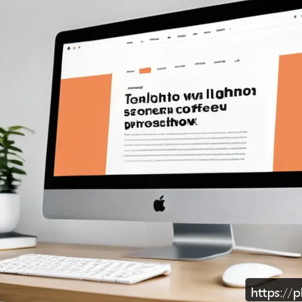 시각디자인 실무 사례 연구 - A modern Polish web design workspace showcasing a dual-monitor setup displaying a website with bold ...