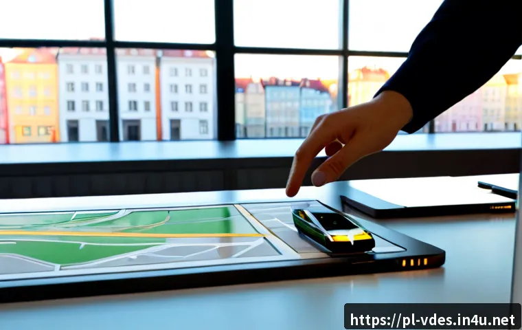 시각디자인 졸업 작품 아이디어 - Photorealistic visual design graduation project display in a bright Warsaw university studio, a tact...